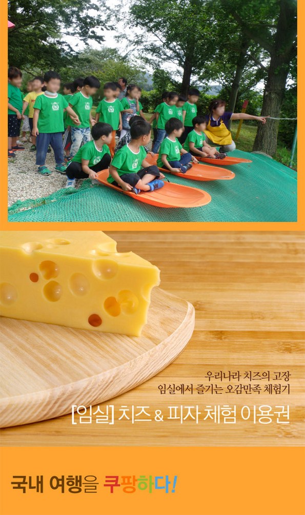 쿠팡 모바일 [임실] 치즈&피자 만들기 이용권
